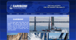 Desktop Screenshot of cariboni-italy.com